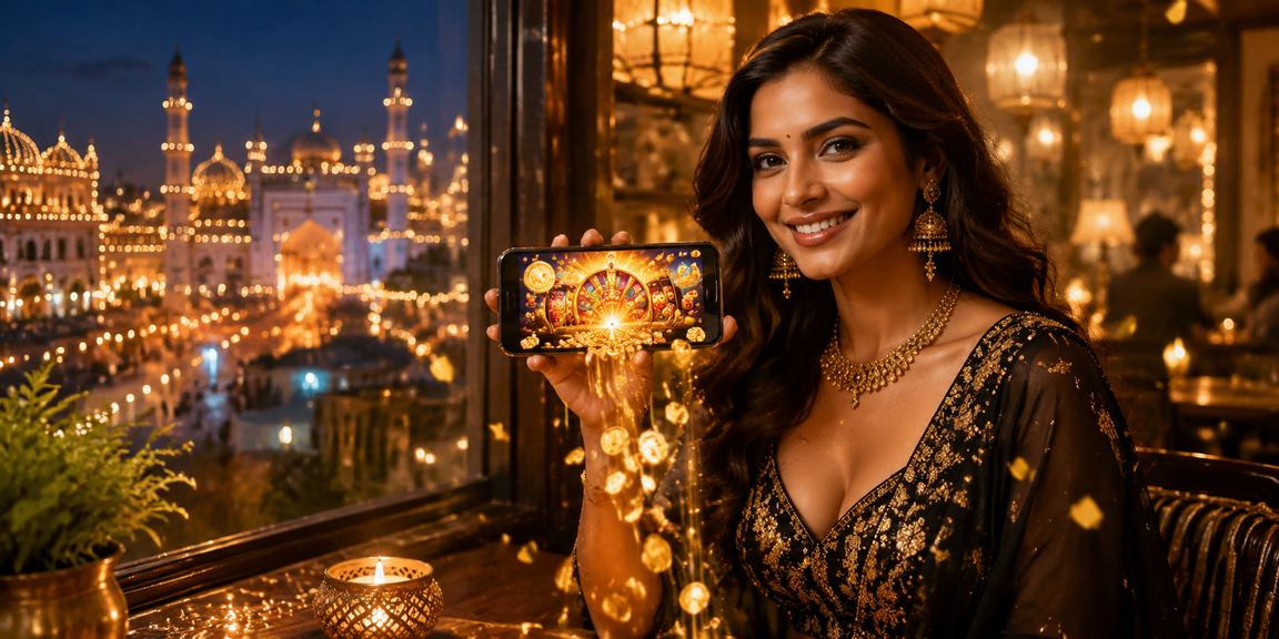 Players enjoying cashback bonuses on Aviator game in Lucknow during Diwali
